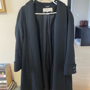 Bert Newman black dress coat